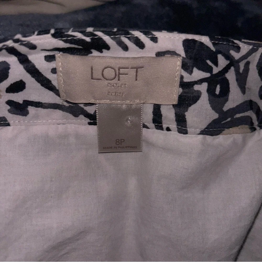 LOFT Outlet Floral Midi Skirt 8P - Picture 7 of 9